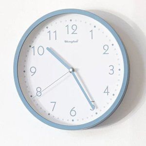 12 Inch Non Ticking Wall Clock Modern Home & Office Décor